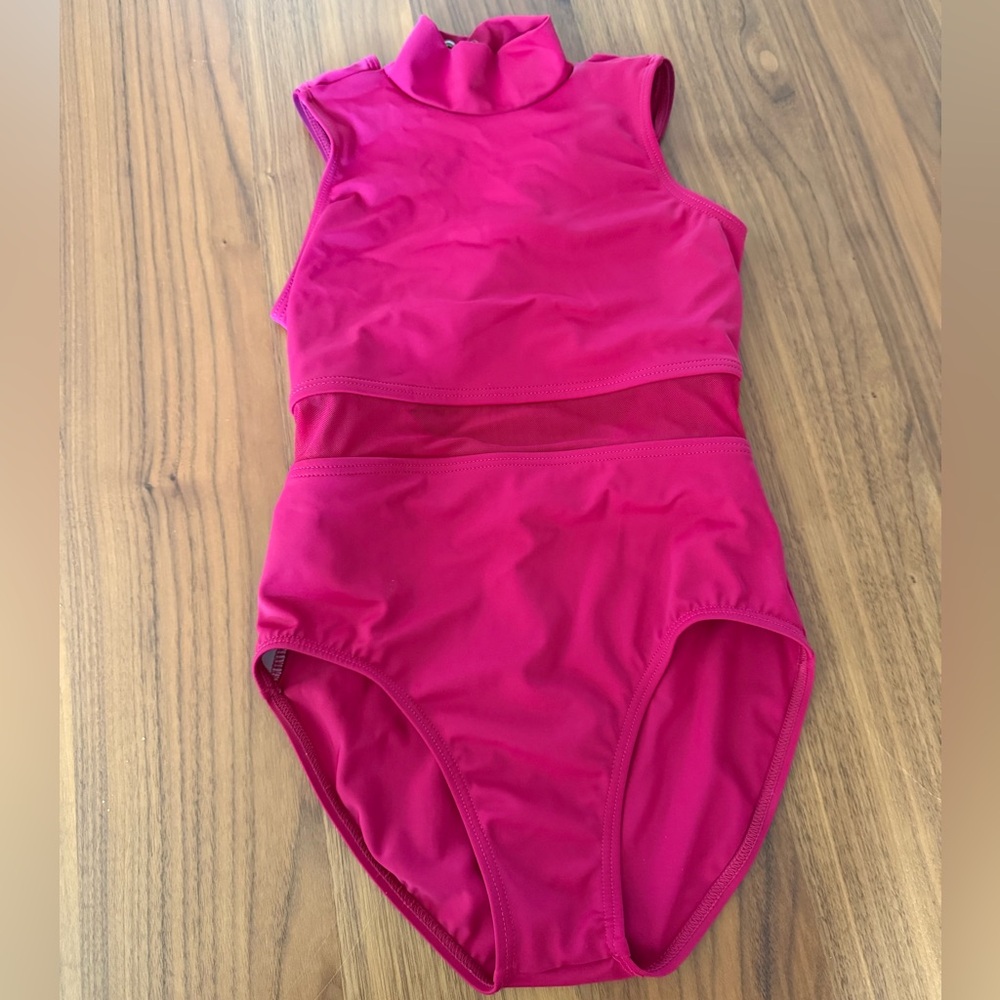 Vibrant Red Bodysuit